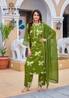 Disney Vol 3 By Mittoo Rayon Printed Kurti With Bottom Dupatta Exporters In India